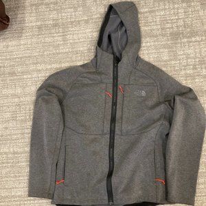 The North Face Arroyo Full Zip Hoodie Mens XL - Black Heather